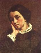 Gustave Courbet Juliette Courbet oil painting